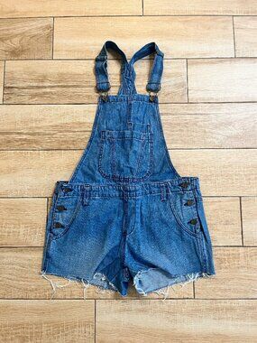 Womens Kardashian Kollection Denim Jean Overalls - 8